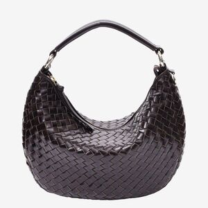 Adax Salerno shoulder bag Marlin in Dark Brown BNWT